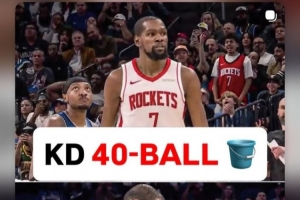 小号事件主人公！小贾巴里和申京分别转发了杜兰特的40分海报