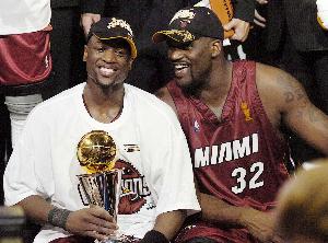 韦德：和奥尼尔首次谈话是关于他和科比之间一切以及热火要避免的