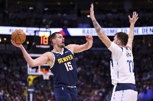 场均得分+助攻贡献榜：约基奇53.4分第1 东契奇2CC3哈登6米切尔9