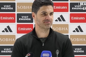 阿尔特塔：对我们角球进攻没进更多球不满 这个时代我只能踢9号位