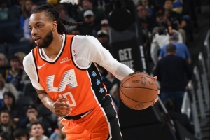 加兰谈首秀替补：想融入球队&不想破坏势头 起初不适应&后来好了