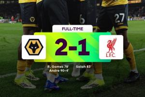 创纪录！利物浦单赛季5次遭补时绝杀，英超队单赛季历史最多