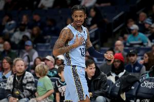 灰熊官方：莫兰特左肘尺侧副韧带扭伤仍未痊愈 两周后重新评估