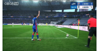 高天意角球助攻，盖伊头球冲顶打入处子球，申花2-1反超英博