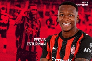 破门制胜！埃斯图皮尼安当选德比战米兰队内最佳球员