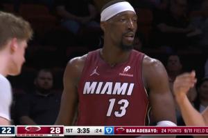 炸了炸了！阿德巴约9分钟爆轰25分！！