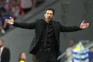 欧冠对阵英国球队半场进4球，马竞是第二支做到这点的球队