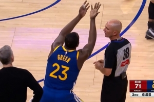 很浮夸！追梦对被吹犯规不满 手舞足蹈和裁判争执