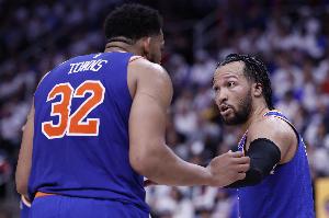 全面开花！尼克斯4人得分20+ 布伦森28分全队最高