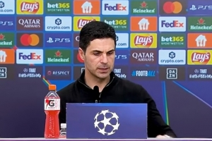 阿尔特塔：马杜埃凯是真正的威胁 我们的执行力需提升到另一水平