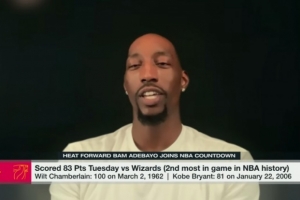 哪一刻让你意识到83分的意义？阿德巴约：在命中那些罚球之后