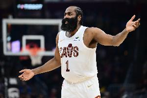 可惜空砍！哈登骑士生涯首次单场30分 此前11场最高23分