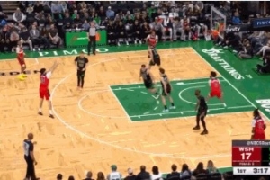 来者何人？武克切维奇替补1分钟3记三分球个人9-0追平绿军