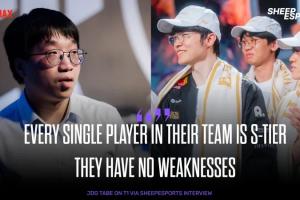 Tabe：T1每个选手心态都是S级；应更加关注学习LCK优秀队伍