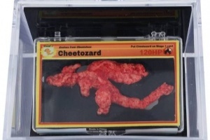 一小块玉米零食卖60万！酷似喷火龙 创下吉尼斯记录