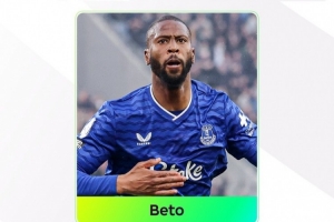 2射1传击败蓝军！贝托当选英超上周最佳球员