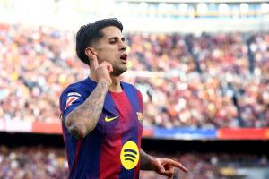 每体：巴萨想留住坎塞洛并引进即战力后卫，考虑格里马尔多、卡约