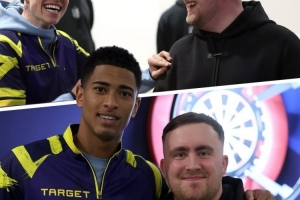 电讯报：飞镖神童利特勒访问英格兰队，鼓励球队赢得世界杯冠军